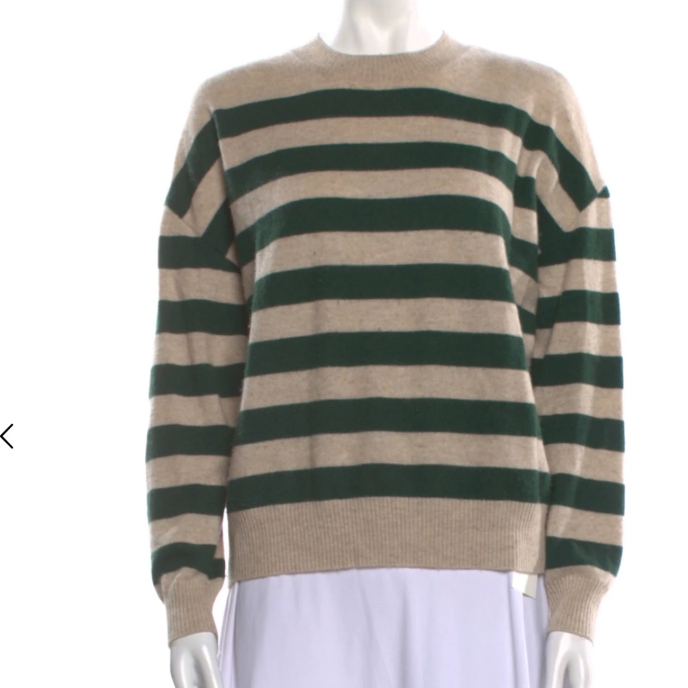 Naadam - Cashmere Stripe Crewneck Sweater